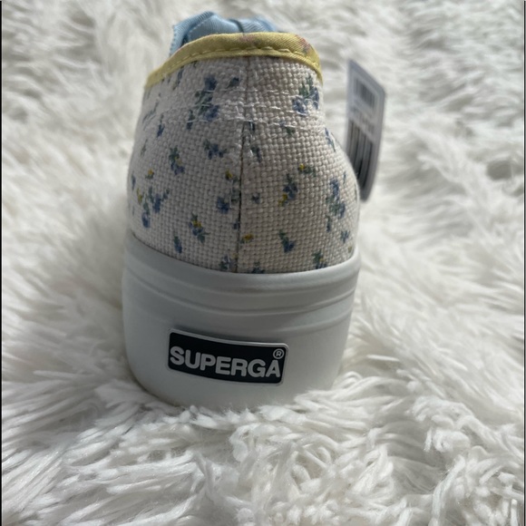 New Superga x Loveshackfancy Platform Sneakers- PRICE FIRM - Picture 3 of 6
